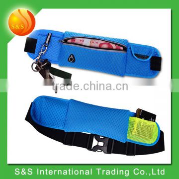 2016 stylish outdoor fitness elastic sports mesh running belt