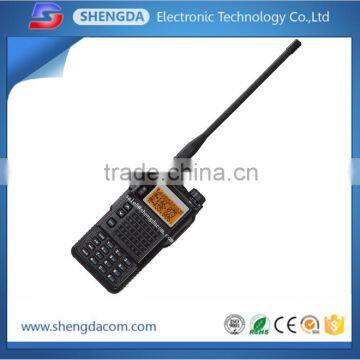 Tri Band, dual display, dual standby DTMF encoding and decoding handheld analog radio or walkie talkie