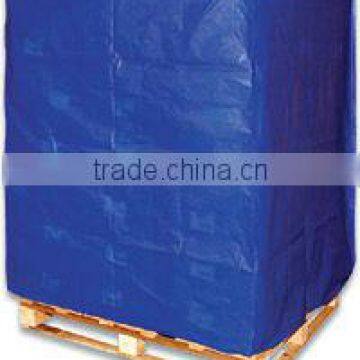 48" x 48" x 59" (Height) Pallet Covers Blue Poly