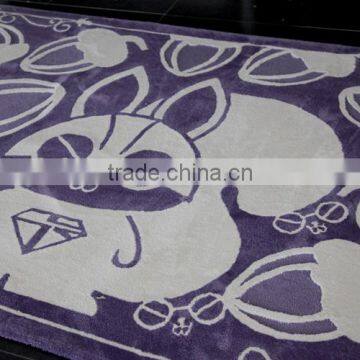 Polyester Import Floor Price Carpet From China For Sale YB-A024 photo-2