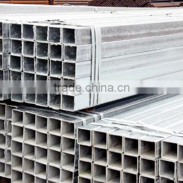 GI galvanized square steel pipe rectangular steel tube