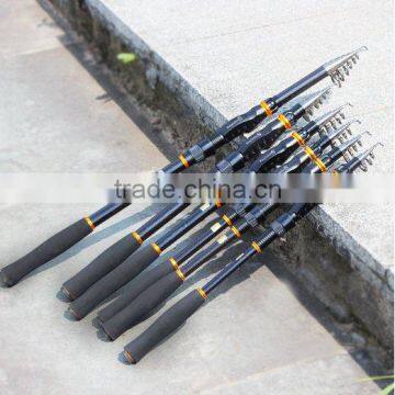 Spinning Telescopic Fishing Rod Graphite Carbon Fiber Travel Portable Super Hard Fishing Pole for Boat Saltwater and Freshwater photo-6