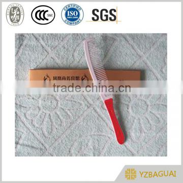 hotel plastic binding comb wholesale wood comb