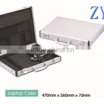 aluminum briefcase silver laptop suitcase