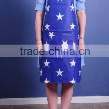 new style heat resistance apron, heat resistance apron, blue apron