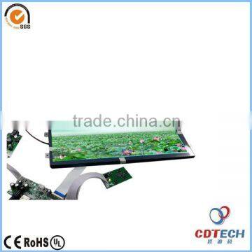 Sunlight readable 12.3 inch stretched bar lcd 1920x720 resolution S123WU01 for automotive display