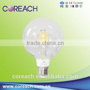 hot sale Epistar chips A60 G125 E27 LED filament bulb 360 degree 6w led bulb a60 G125