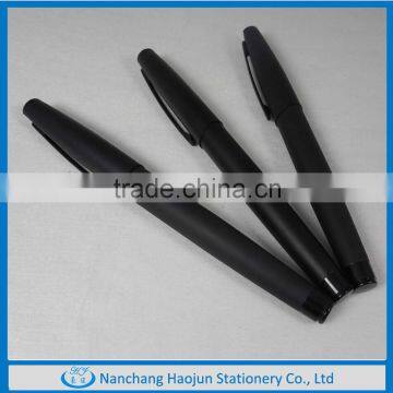 Factory Product Cheap Black Metal Pen ,Wholesale Black Fat Metal Roller Pen