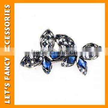 PGHD0334 Fashion Hair Accessories for Adults,butterfly Crystal Hair Claw Wholesale,retro Fancy Hair Claw Clip With Stone photo-3