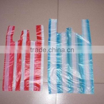 multi color t-shirt plastic bag for africa