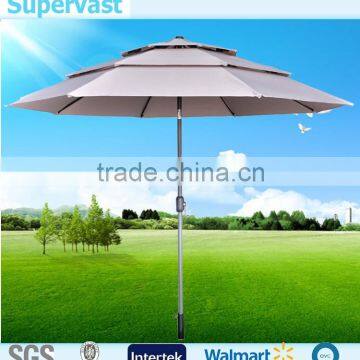 New Product Launch In China Standard Market Umbrella Size Triple Roof