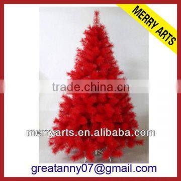 china new innovative product 6ft(180CM) cheap red unique artificial christmas tree wholesale