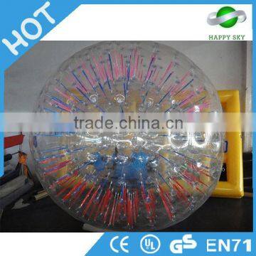 HOT SALE transparent light zorb ball,outdoor light zorb ball,new lighting zorb ball