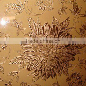 Decorative glass:figured sheet glass