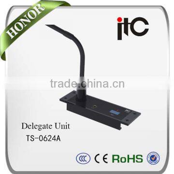 ITC TS-0624 Series Stylish Embedded Meeting Conference Microphone With Indicator photo-2