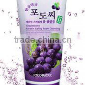 FOODAHOLIC KERATIN SCALING GRAPESTONE FOAM CLEANSING