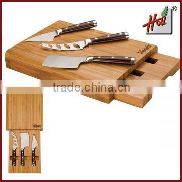 OEM/ODM Environmental Bamboo Cutting Board for Sale HCGB8062 photo-4