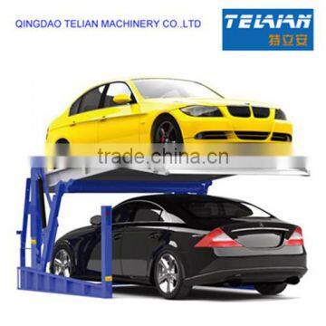 Garage Stack Tilting Car Parking system Double Space Parking Lift