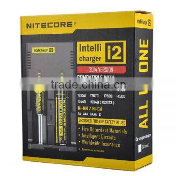 Wholesale UK Alibaba Express High Quality 18350 18650 26650 Battery Charger Authentic Nitecore i2 Multifunctional Charger