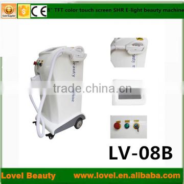 Medical CE approved european hot-sale style! High quality and unique design ipl shr e-light hair removal laser