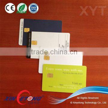 CMYK Offset Printing Sle5542 Smart IC Cards