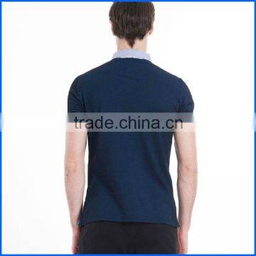 Newest Design Stand Collar Polo Shirt and Button up Polo Shirts or Cheap Plain Tshirts Accept OEM Service photo-3