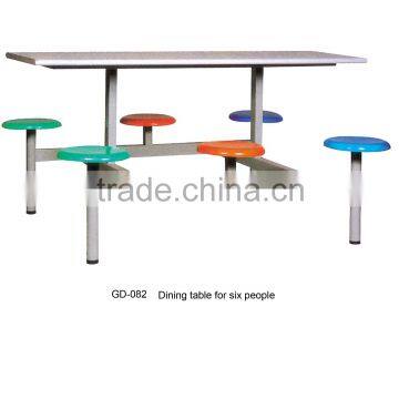 steel furniture dining table&chair