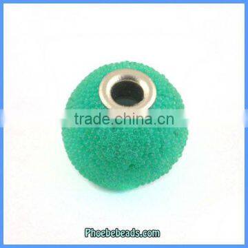 Wholesale Round Resin Indonesia Turquoise Beads For Fashion Jewelry PCB-M100563