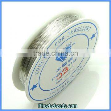 Wholesale Silver Color 0.3mm Tiger Tail Jewelry Copper Wire JTW-C001