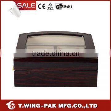xl Watch Box Wood Ebony Finish photo-5