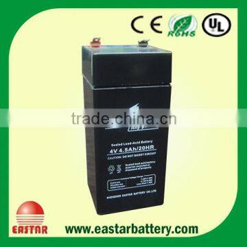 Lead acid battery 4v 4ah battery used for ups