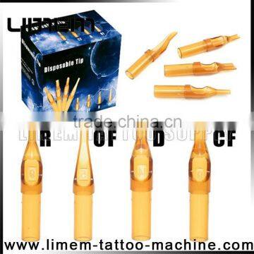 Professional Plastic Disposable Tattoo Tips On Hot Sale