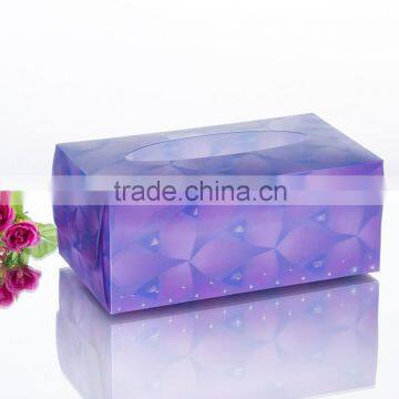 3D butterfly and love pp facial tissue box for children/baby girl pvc box