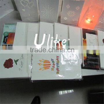 Lantern Candle Bag Fireproof Candle Bag Paper Floor Standing Paper Lantern photo-6