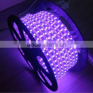 waterproof led strip light 110V 220V with SMD5050 3IN1 led chip