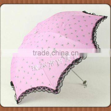 LB315 eye-catching color beautiful promotional gift lace umbrella