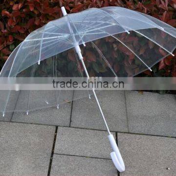 wholesale 2014 new style water-repllent transparent kid umbrella