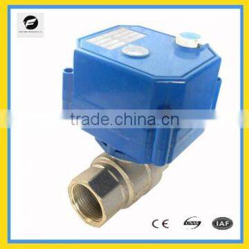 2-way electric operated valve with manual override 3-6V,9-24V, 85-265v for reuse of rainwater system