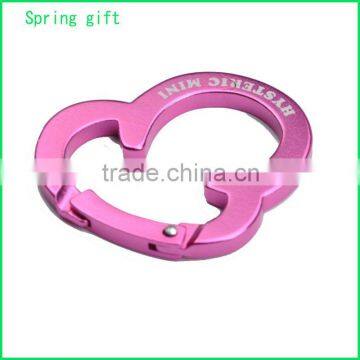 Multi shape aluminum carabiner