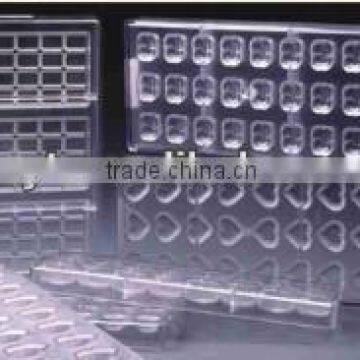 Food grade rectangle polycarbonate chocolate moulds