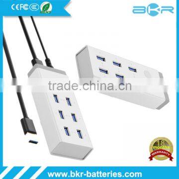 7-Port USB Charging Hub Multi-Port USB Charger Desktop Hub for iPhone 6s / 6 / 6 Plus/iPad Air 2 / mini