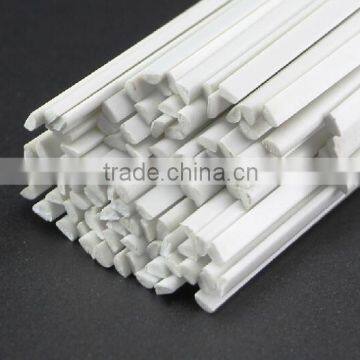 model half rod in plastic profile, materials for architecture models, plastic scale rod, DIY model material