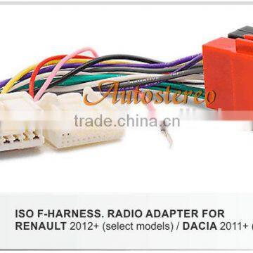 12-143 ISO standard HARNESS Adapter FOR RENAULT 2012+ select models DACIA 2011+