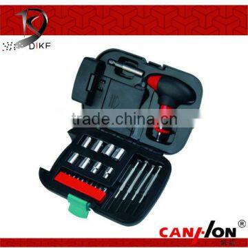 24pcs Tool box with torch DK-204A