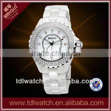 W2195 High Quality Womens Sapphire Crystal Ceramic Watch