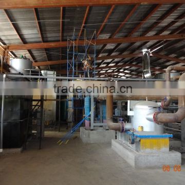 Small tissue paper recycling machine