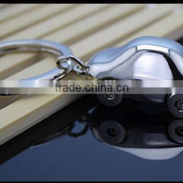 car shape metal key chain 3D keychains