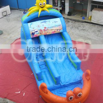 Ocean World Inflatable Water Pool Slide