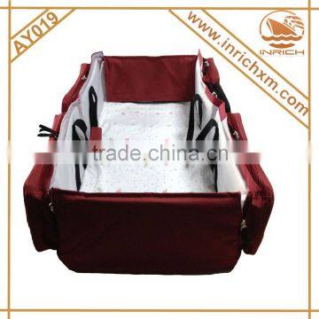 2015 Christmas Hot Sell Versatile 600D Baby Crib Bag Bed In A Bag Sets                        
                                                Quality Choice
