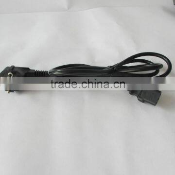 VDE approved schuko european iec320 c13 power cord